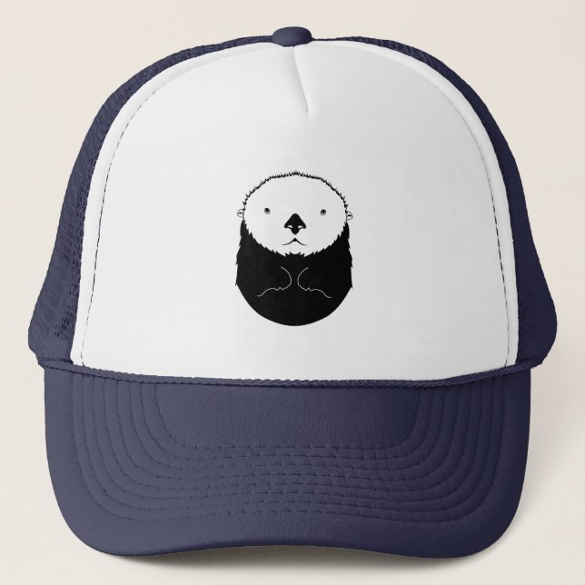 Gorra De Camionero Sea Otter Silhouette (Anverso)