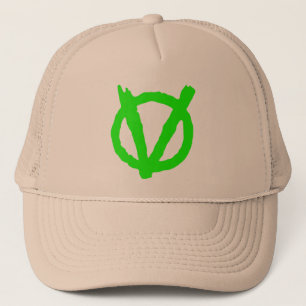 Gorra De Camionero Sea parte de la revolución del vegano. ¡Lleve el