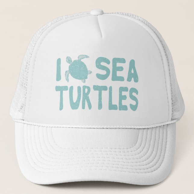 Gorra De Camionero Sea Turtle Lover Guay (Anverso)