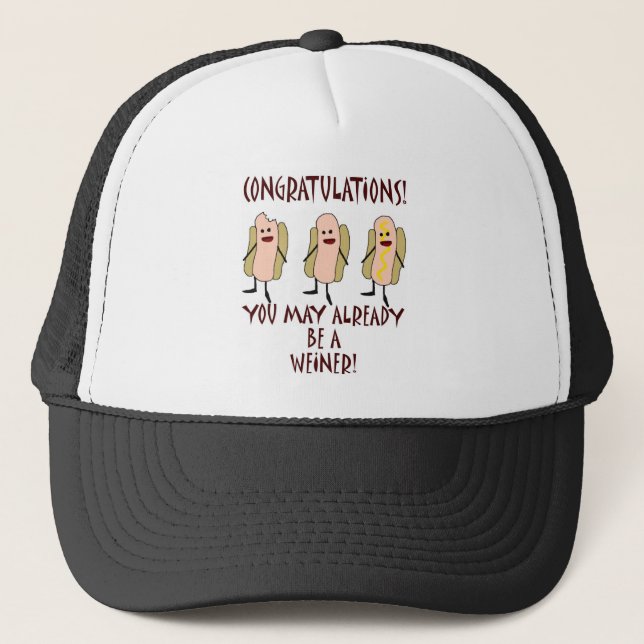 Gorra De Camionero Sea un Weiner (Anverso)