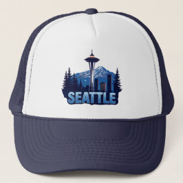 Gorra De Camionero Seattle Washington United States of America