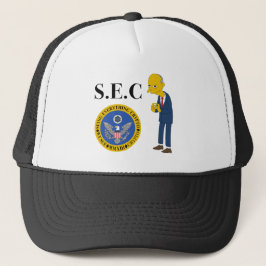 Gorra De Camionero SEC demandando a todo Crypto Gary