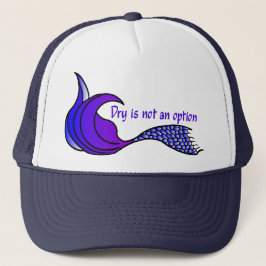 Gorra De Camionero Seco No Es Una Opción Púrpura