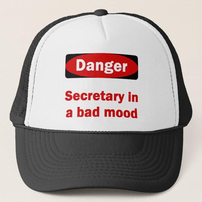 Gorra De Camionero Secretaria Hat (Anverso)