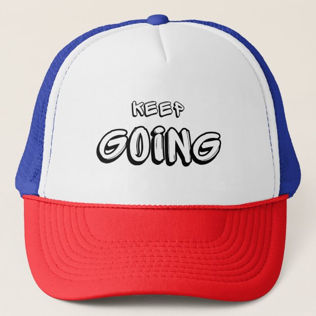 Gorra De Camionero Seguir andando (Anverso)