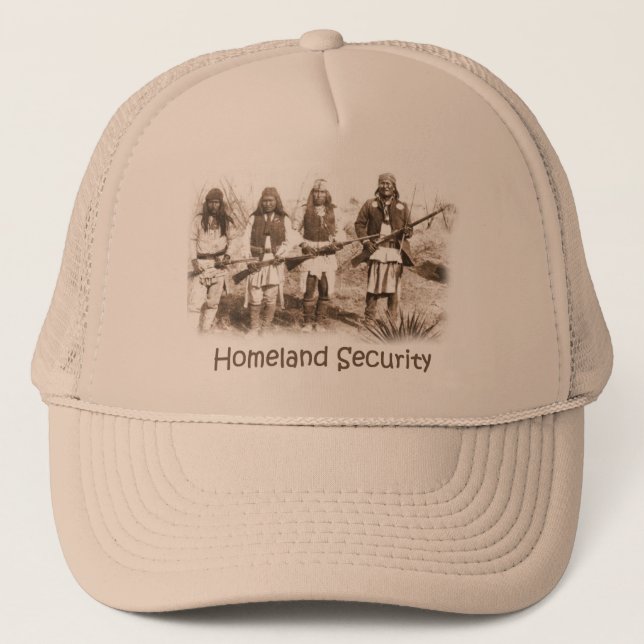 Gorra De Camionero Seguridad de patria Apache (Anverso)