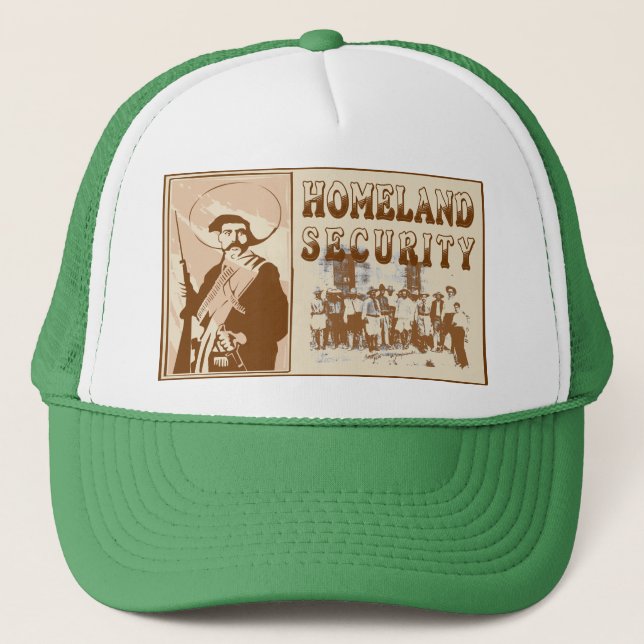 Gorra De Camionero Seguridad de patria mexicana (Anverso)