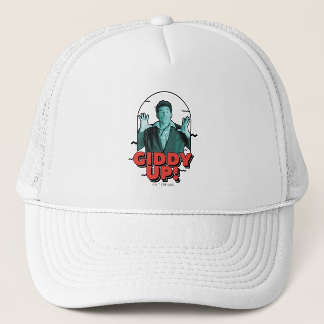 Gorra De Camionero Seinfeld | Kramer - ¡Giddy Up! (Anverso)