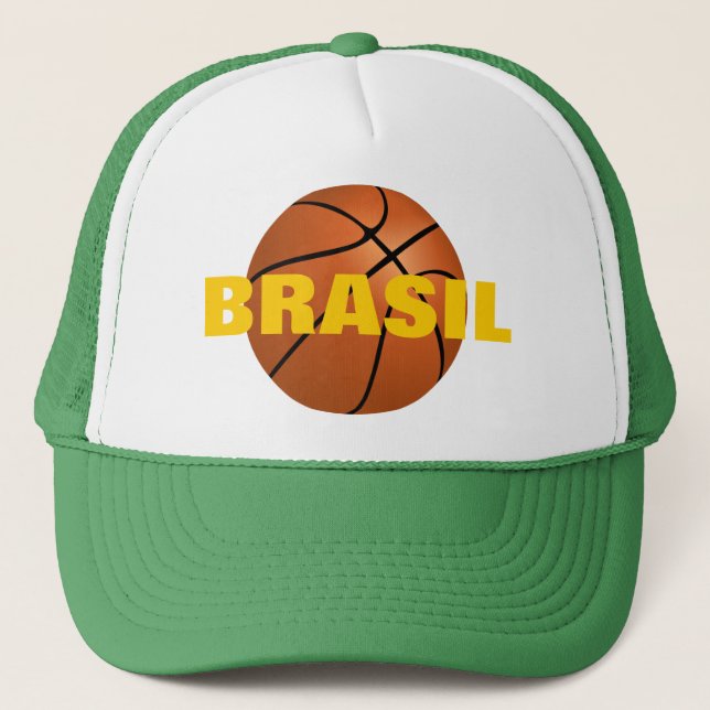 Gorra De Camionero Selección de baloncesto de Brasil (Anverso)