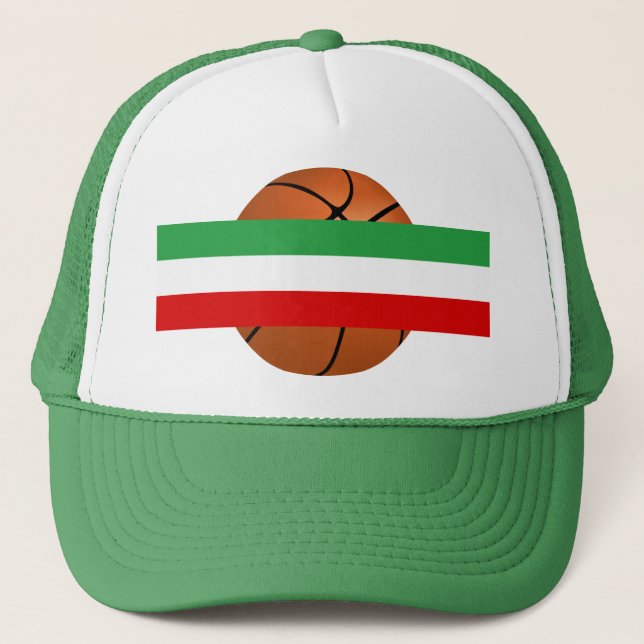 Gorra De Camionero Selección de Baloncesto de Irán (Anverso)