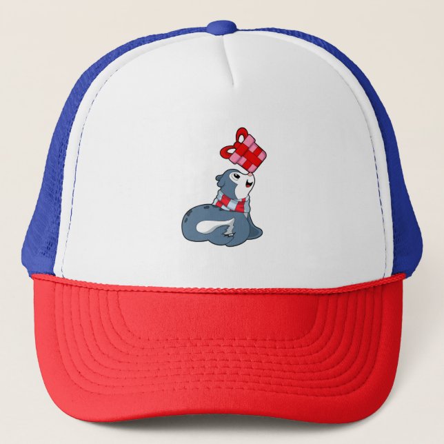 Gorra De Camionero Sellar con regalo (Anverso)