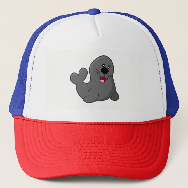 Gorra De Camionero Sello (Anverso)