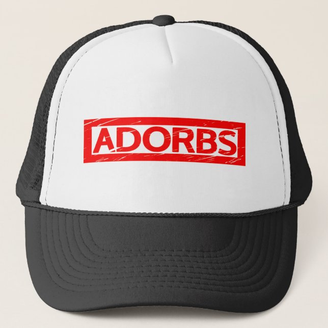Gorra De Camionero Sello Adorbs (Anverso)