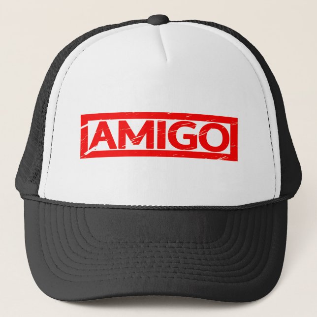 Gorra De Camionero Sello Amigo (Anverso)