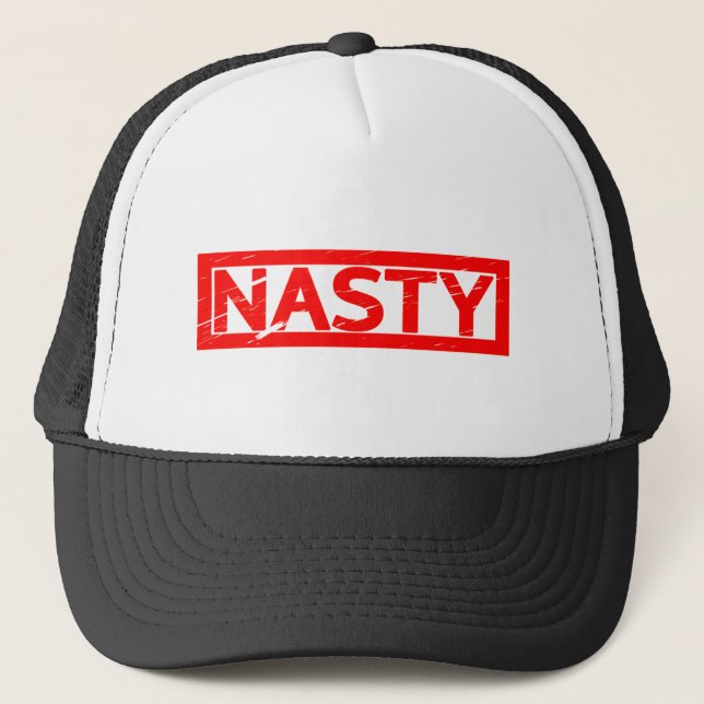 Gorra De Camionero Sello Asqueroso (Anverso)