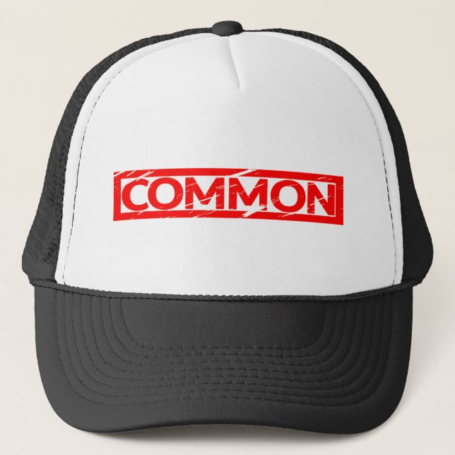 Gorra De Camionero Sello común (Anverso)
