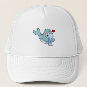 Gorra De Camionero Sello con peces