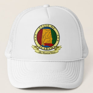 Gorra De Camionero Sello de Alabama