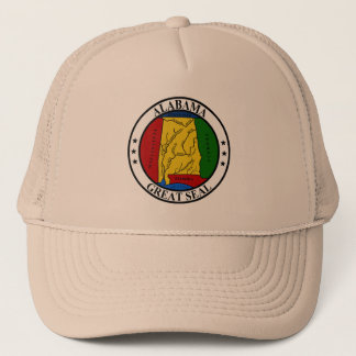Gorra De Camionero Sello de Alabama