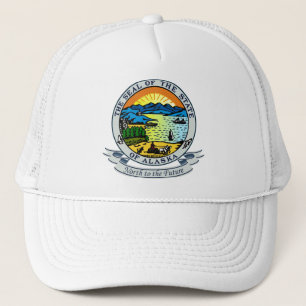 Gorra De Camionero Sello de Alaska