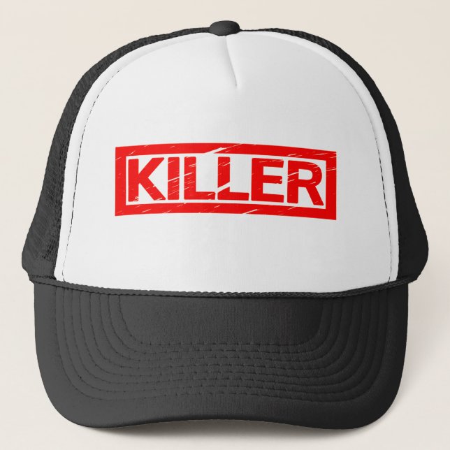 Gorra De Camionero Sello de asesino (Anverso)