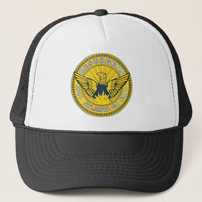 Gorra De Camionero Sello de Atlanta (Anverso)