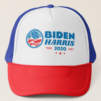 Gorra De Camionero Sello de bandera Biden Harris 2020