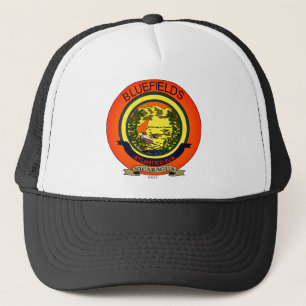 Gorra De Camionero Sello de Bluefields, Nicaragua
