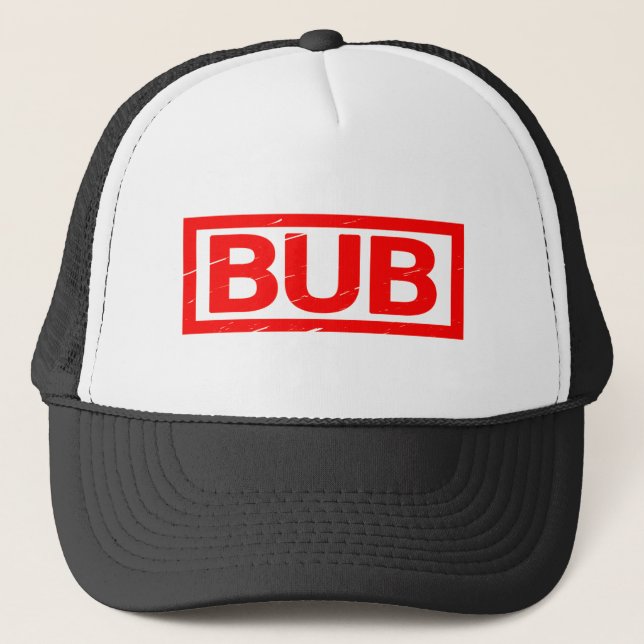 Gorra De Camionero Sello de Bub (Anverso)