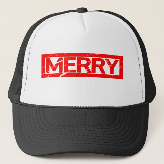 Gorra De Camionero Sello de cerezo (Anverso)