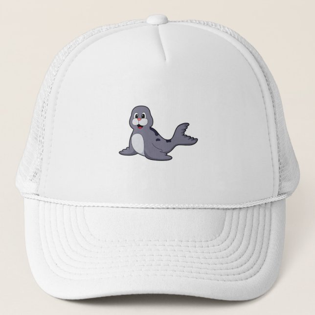 Gorra De Camionero Sello de corte (Anverso)