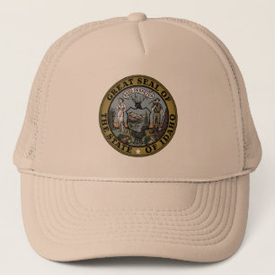 Gorra De Camionero Sello de Estado de Idaho