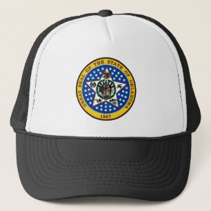 Gorra De Camionero Sello de estado de Oklahoma