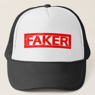 Gorra De Camionero Sello de Faker