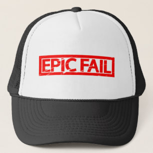 Gorra De Camionero Sello de fallo épico