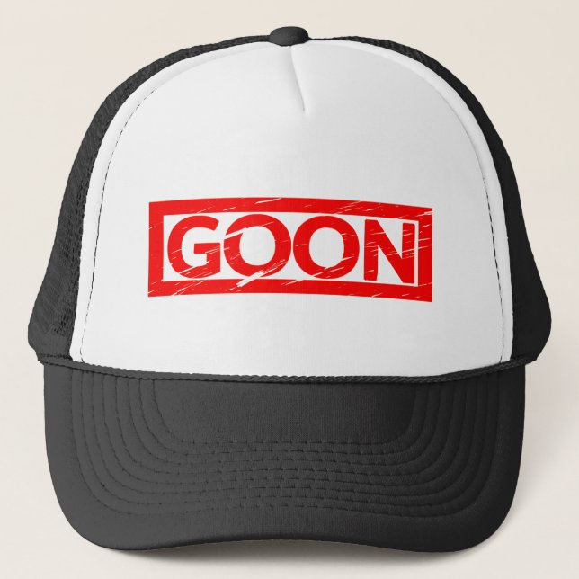 Gorra De Camionero Sello de Goon (Anverso)