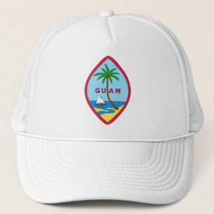 Gorra De Camionero Sello de Guam
