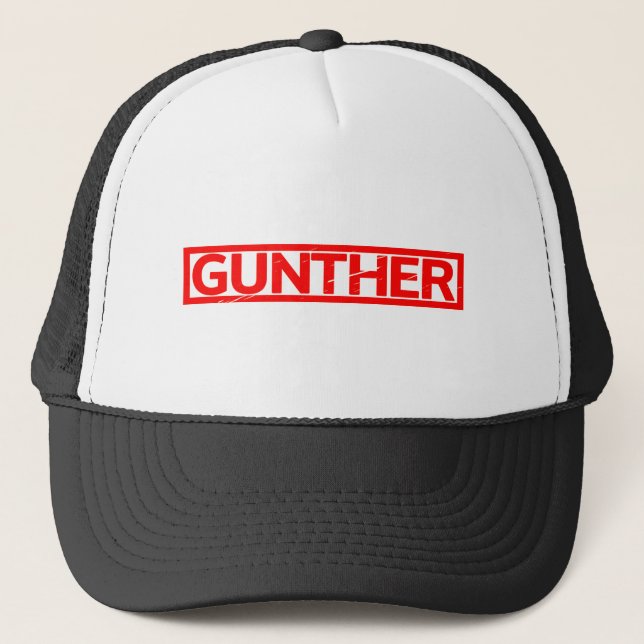 Gorra De Camionero Sello de Gunther (Anverso)