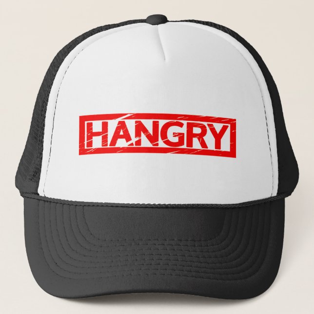 Gorra De Camionero Sello de Hangry (Anverso)