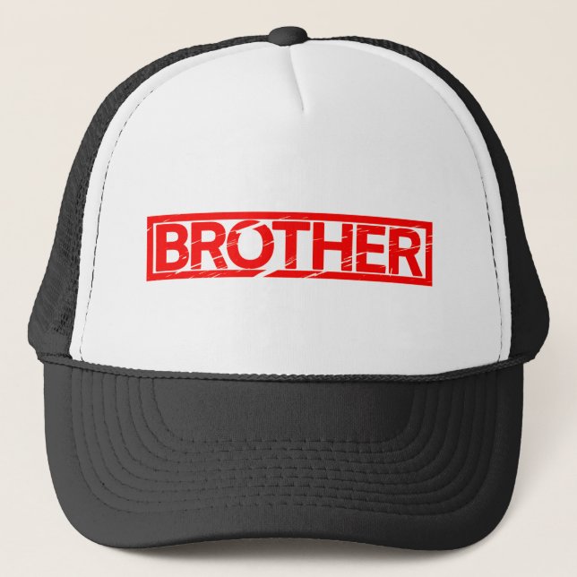 Gorra De Camionero Sello de Hermano (Anverso)