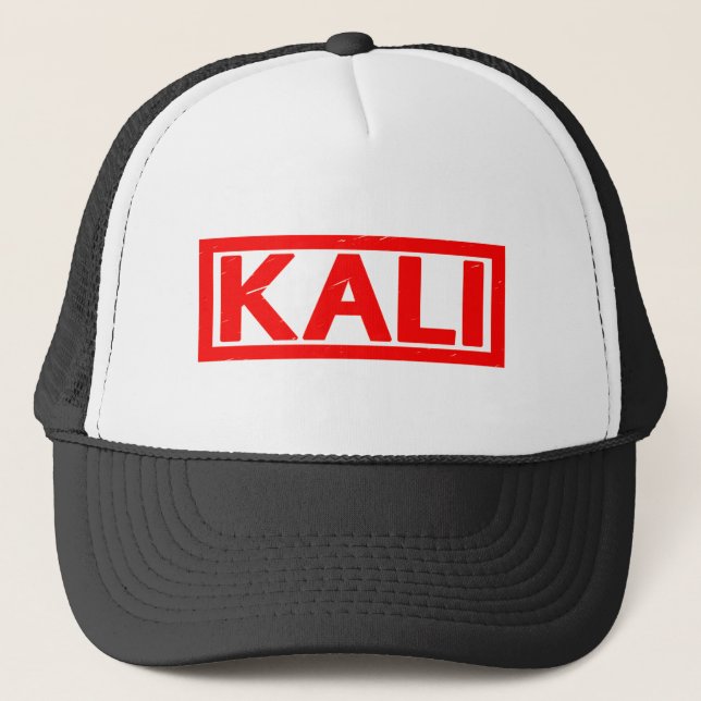 Gorra De Camionero Sello de Kali (Anverso)
