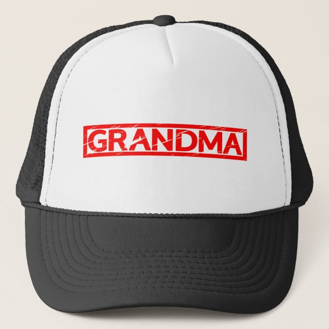 Gorra De Camionero Sello de la abuela (Anverso)