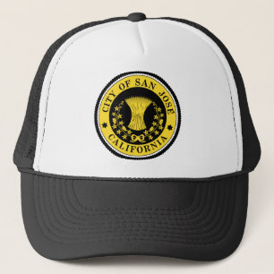 Gorra De Camionero Sello de la ciudad de San José