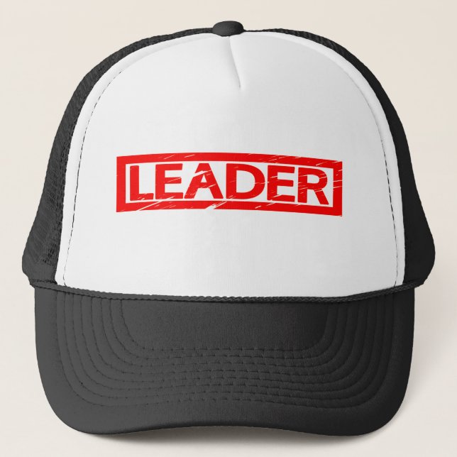 Gorra De Camionero Sello de líder (Anverso)