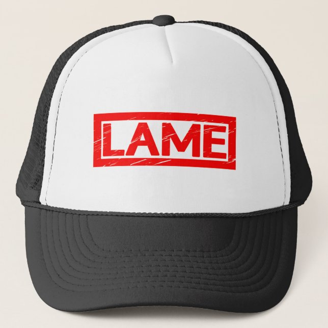 Gorra De Camionero Sello de llama (Anverso)