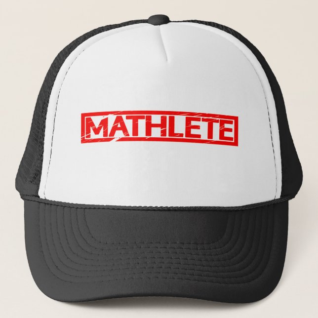 Gorra De Camionero Sello de máthlete (Anverso)