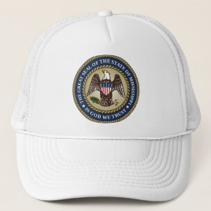Gorra De Camionero Sello de Misisipi