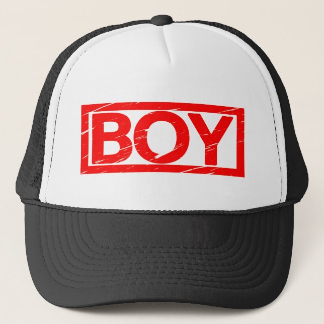 Gorra De Camionero Sello de niño (Anverso)