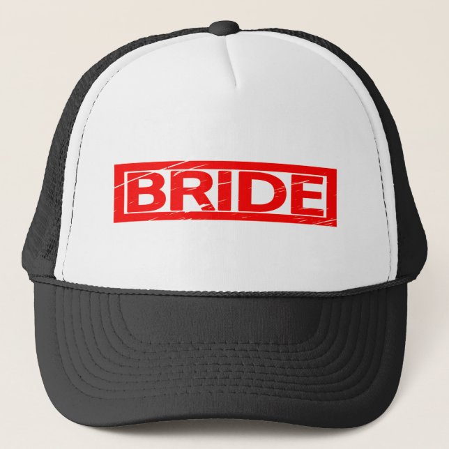 Gorra De Camionero Sello de novia (Anverso)