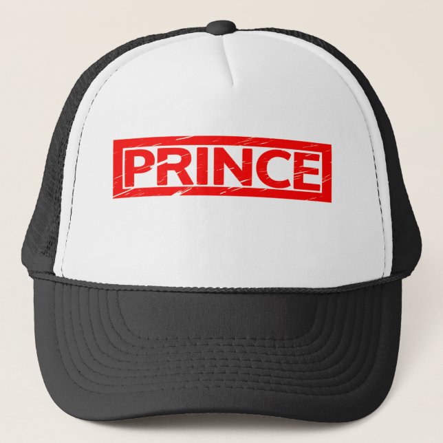 Gorra De Camionero Sello de Prince (Anverso)
